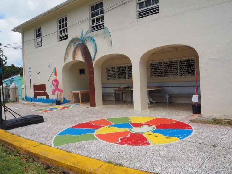 mural painted by students